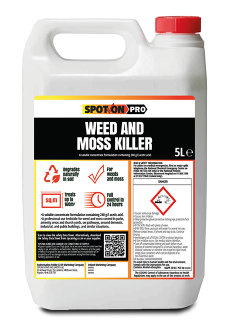 Spot On Pro Weed and Moss Killer